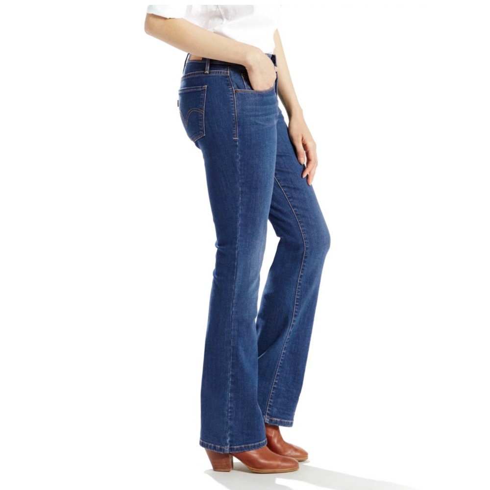 Levis‎ 515 Bootcut Jeans Womens 12 L/C Medium Wash Mid Rise Denim Pants